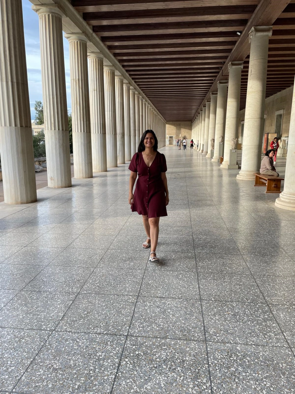 Kellys Rodríguez en Atenas